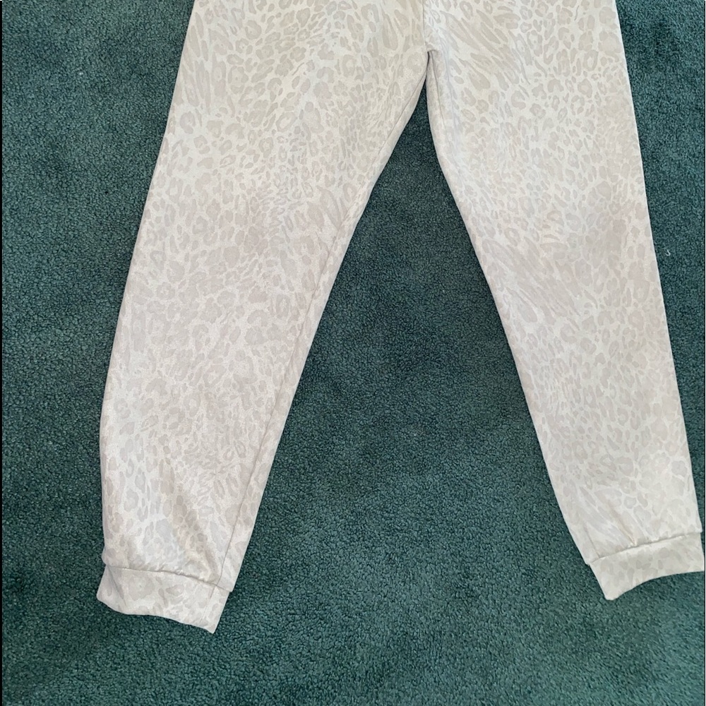 Leopard Print Jogger, Worn Twice , Soft Material … - image 3